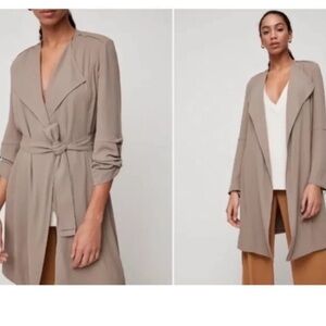 Aritzia Babaton Quincey Trench Coat Size XS